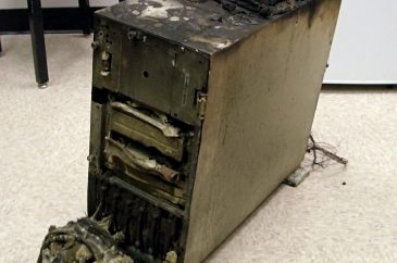 Burnt Computer